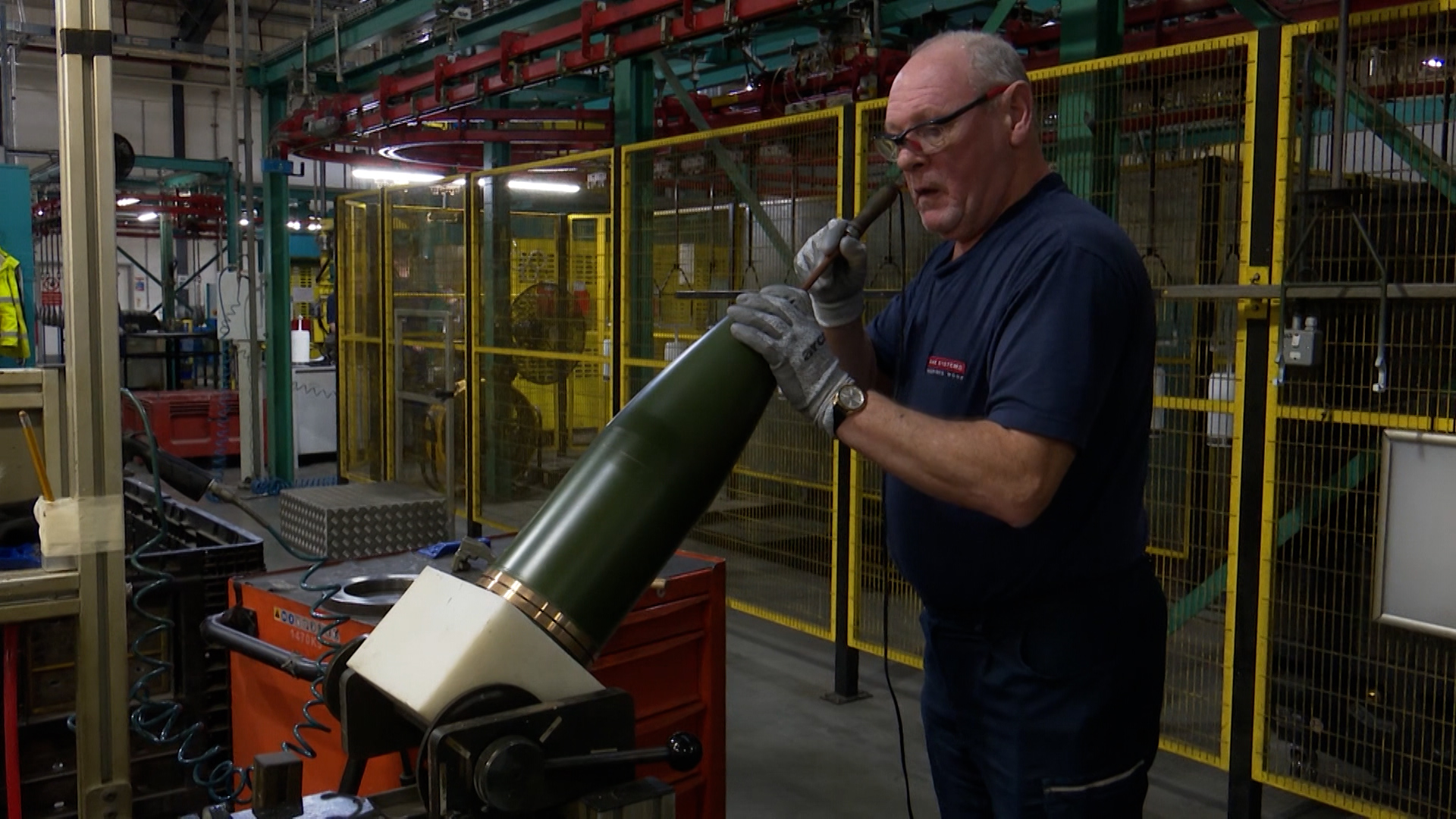 Take a look inside the BAE Systems factory making munitions for the